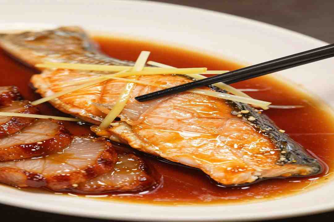 asian steamed salmon skills
