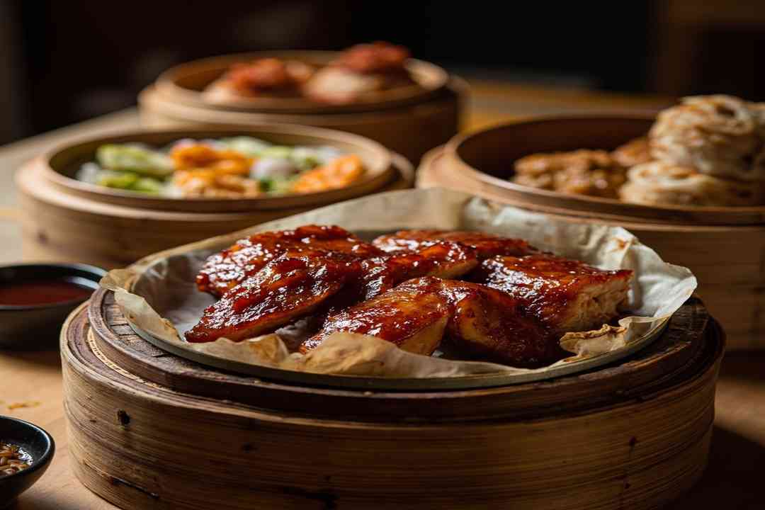bbq pork char siu illustration 1