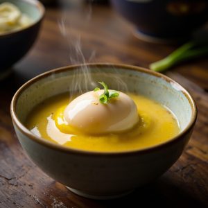 Cantonese steamed egg recipe finished smooth bowl