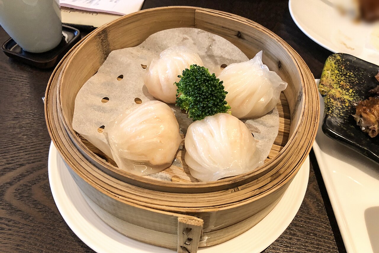 shrimp dumplings supporting boiling time and serving texture