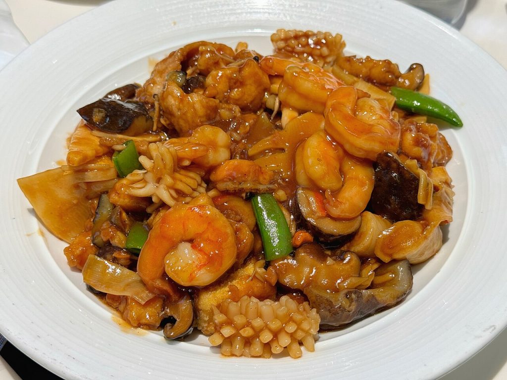 Chinese steamed chicken serving texture